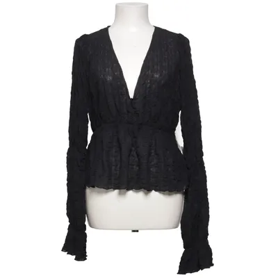 Blouse (Noir) de Bubbleroom Élasthane, Polyamide