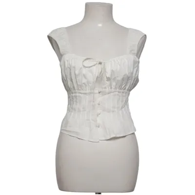 Tanktop (Buttoned Top) van NA-KD Katoen, Elastaan, Polyester