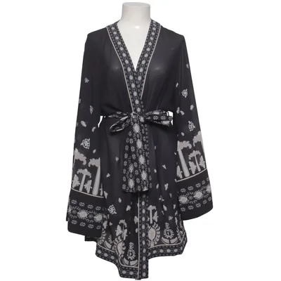 Robe de chambre (Noir, Bleu, Multicolore) de By Malina Polyester