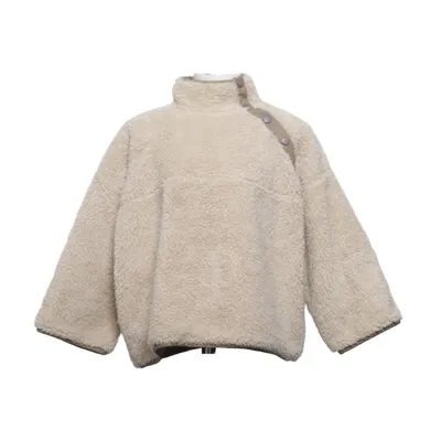 Fleecetröja (Beige) från Façade Ekologisk bomull, Polyester