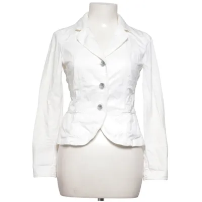 Blazer (White) from Armani Jeans Cotton, Elastane