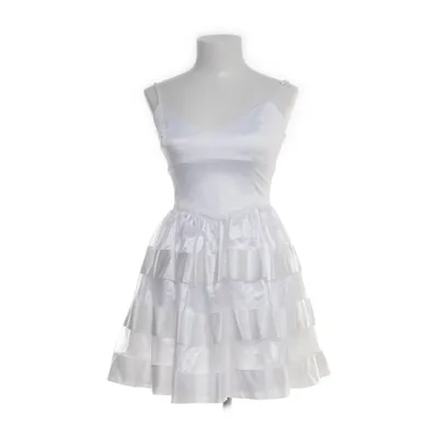 Klänning (Vit) från Gina Tricot Bomull, Elastan, Polyester