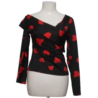 Top (Black, Red) from Janes Cotton, Elastane, Polyester