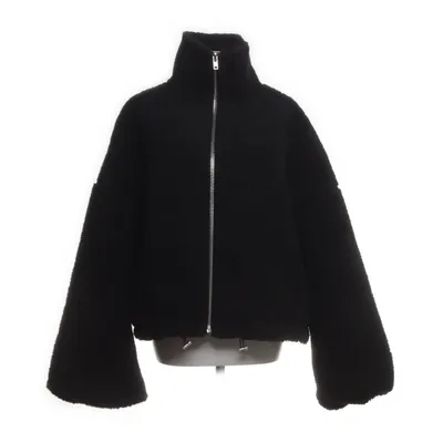 Jakke (Sort) fra Boohoo Polyester, Kunstpels