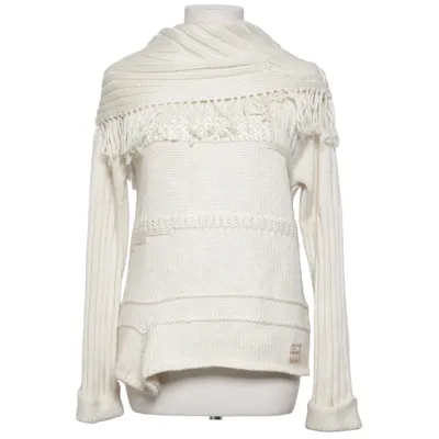 Sweater (White) from Donna Karan Acrylic, Wool
