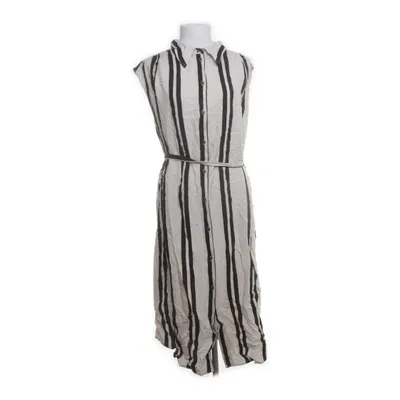 Blousejurk (Beige, Zwart) van H&M Viscose, Linnen