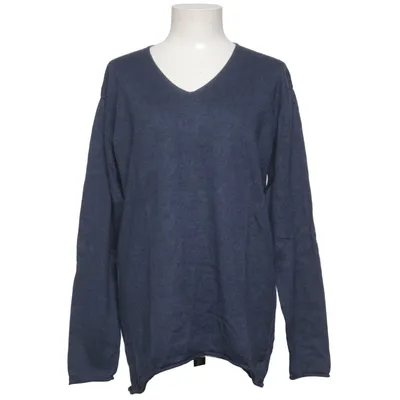 Pull-over (Bleu) de Homebound Coton, Polyamide, Viscose