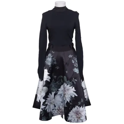 Klänning (Svart, Vit, Flerfärgad) från Ted Baker Polyamid, Polyester, Viskos