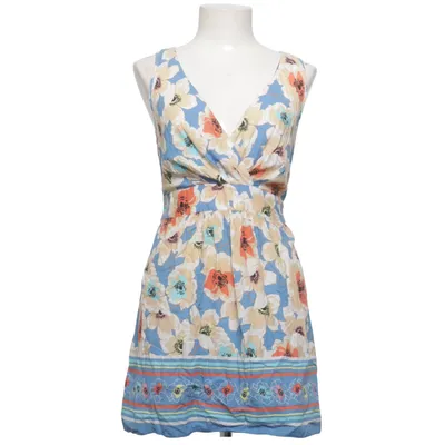 Jurk (Blauw, Beige, Meerkleurig) van Dorothy Perkins Katoen