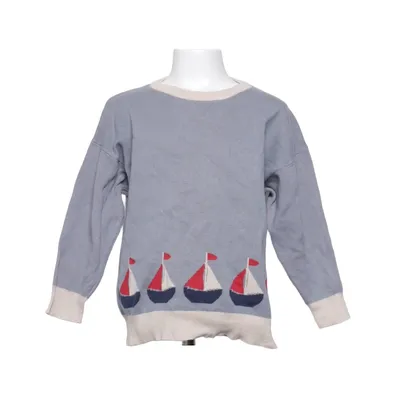 Tröja (Grå, Beige, Röd) från Konges Sløjd Ekologisk bomull