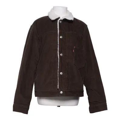 Veste en jeans fourrée (Marron, Blanc) de Levi's Premium Coton, Fausse fourrure, Polyester