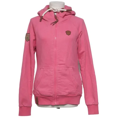 Capuchon sweater (Roze) van Naketano Katoen, Polyester