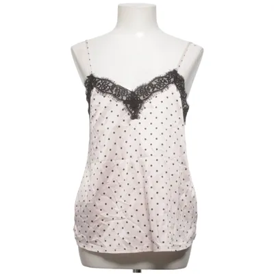 Haut de pyjama (Beige, Noir) de Censored Élasthane, Polyester