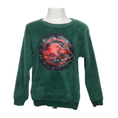 Collegetröja (Camp Cretaceous) från Jurassic World Återvunnen polyester