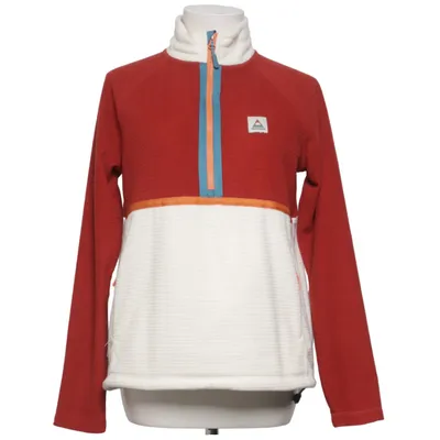 Fleece trui (Rood, Beige) van Passenger Gerecycled polyester