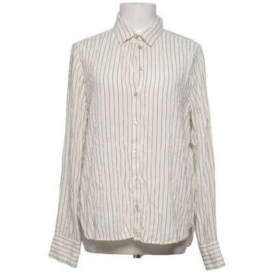 Skjorte (Beige, Sort) fra Lindex Viscose