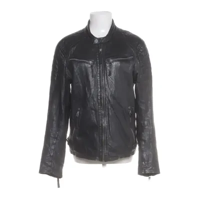 Leather jacket (Black) from Gipsy by Mauritius Cotton, Leather