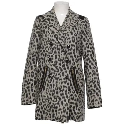 Coat (Gray, Black) from One Step Polyester