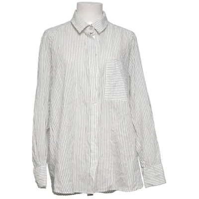 Chemise (Blanc, Noir) de H&M+ Coton