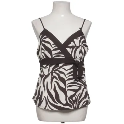Top (Brun, Hvid) fra Dorothy Perkins Elastan, Polyester, Viscose