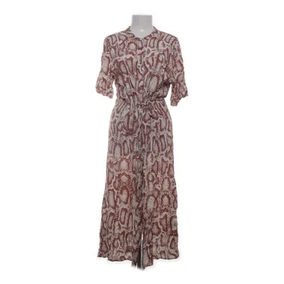 Långklänning (Brun, Vit, Flerfärgad) från Minimum Viskos