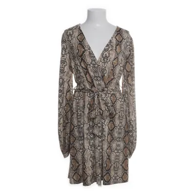 Wrap dress (Beige, Multicolored) from JCL Elastane, Polyester