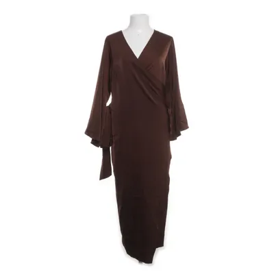 Wrap dress (Brown) from Marville Road Elastane, Polyester