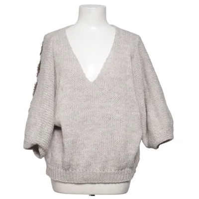 Sweater (Beige, Brown) from Minouu Acrylic, Polyamide, Wool