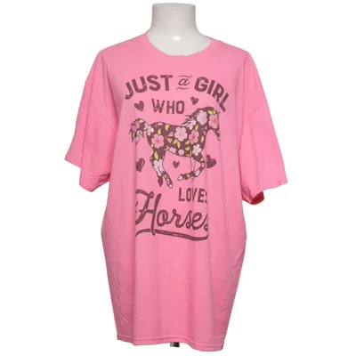T-shirt (Roze) van Delta Pro Weight Katoen, Polyester