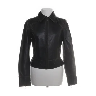 Läderjacka (Svart) från Hennes Acetat, Skinn