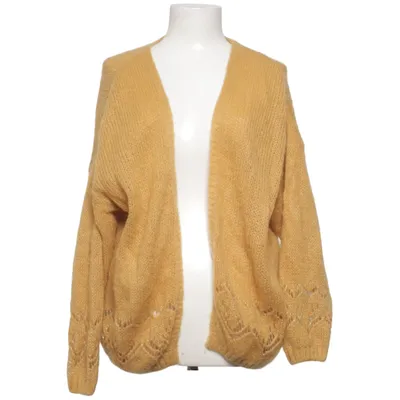 Cardigan (Jaune) de NT Fashion Acrylique, Mohair, Polyamide