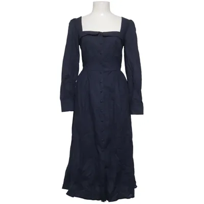 Jurk (Blauw) van Rihoas Katoen, Linnen, Polyester