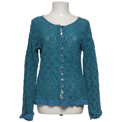 Cardigan (Bleu) de Milieu Coton, Élasthane, Nylon