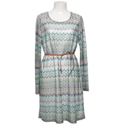 Jurk (Ziczac Belt Short Dress) van Dry Lake Elastaan, Polyester