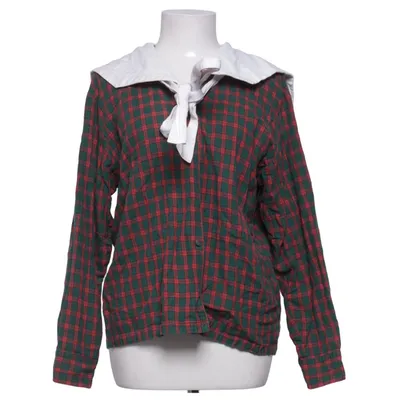 Knytblus (Röd, Grön, Vit) från Redgreen Bomull