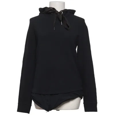 Sweat à capuche (Noir) de Lilienfels Coton, Élasthane, Polyamide