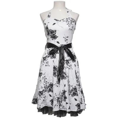 Jurk (Wit, Zwart) van Hearts & Roses Katoen, Elastaan