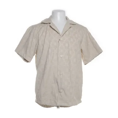 Kortärmad skjorta (Beige) från Oas Bomull