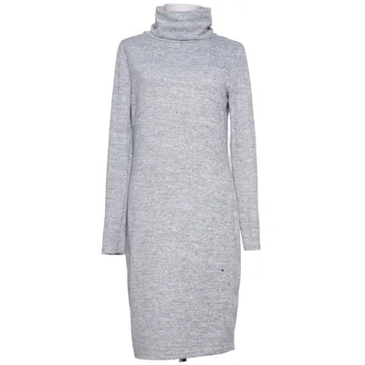 Jurk met col (Grijs) van Concept Club