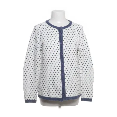 Kofta (Vit, Blå) från Jumperfabriken Bomull