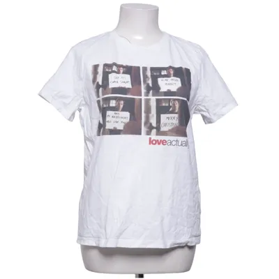 T-shirt (Hvid) fra L.O.G.G by H&M Bomuld