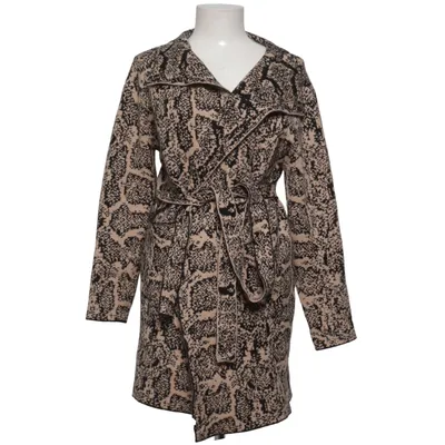 Cardigan cache-cœur (Beige, Noir) de Melody Élasthane, Modal, Polyamide, Viscose