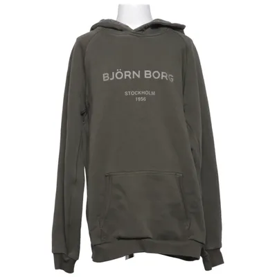 Huvtröja (Grön) från Björn Borg Bomull, Återvunnen polyester