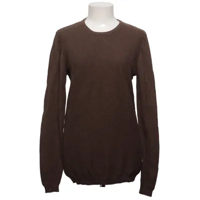 Trui (Bruin) van Tailored Originals Katoen, Zijde