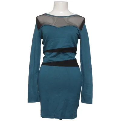 Robe (Bleu, Noir) de Melrose Nylon, Polyuréthane, Viscose
