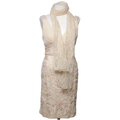 Cocktail dress (Beige) from Niente Polyester