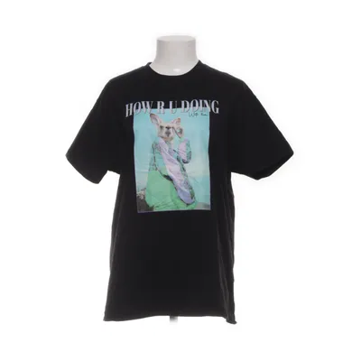 T-shirt (Schwarz, Mehrfarbig) von Envii Bio-Baumwolle