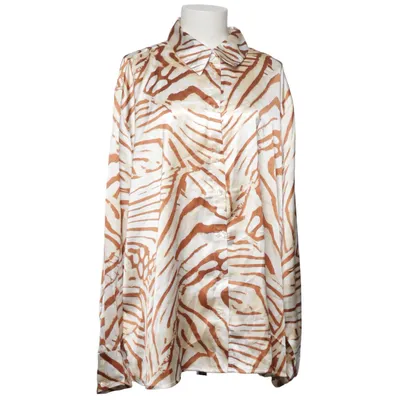 Bluse (Hvid, Brun, Beige) fra Sincerely Loved Polyester