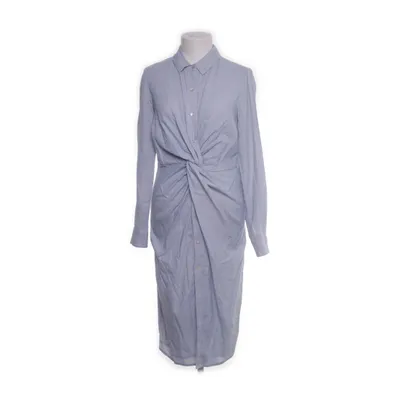 Dress (Blue, White) from Promiss Cotton