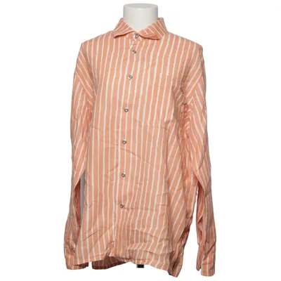 Shirt (Orange, White) from Marimekko Linen